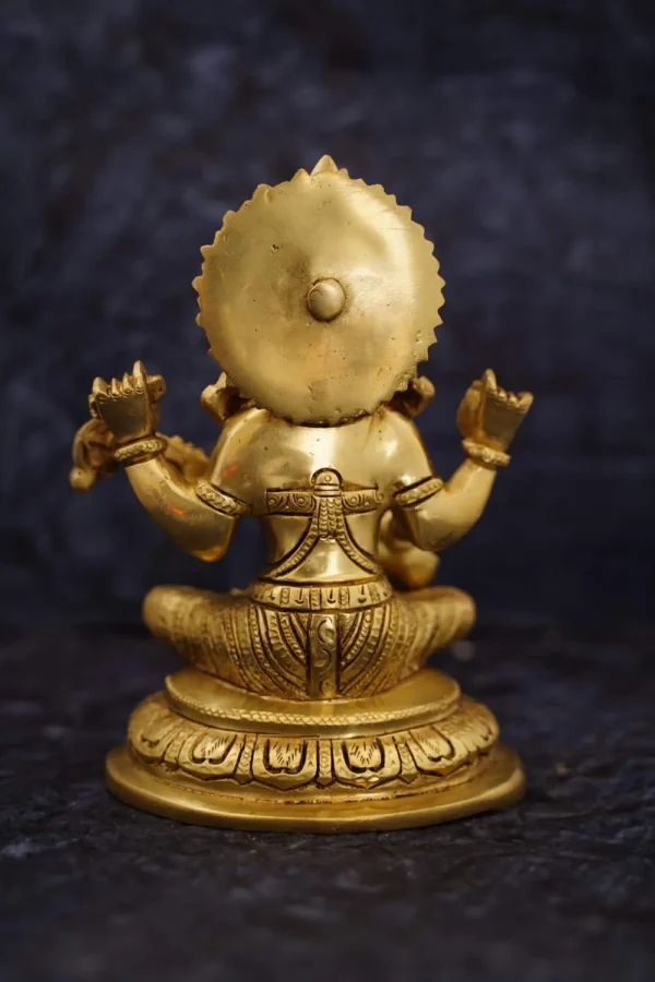 Brass Saraswathi - Image 2