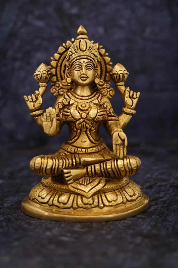Brass Lakshmi