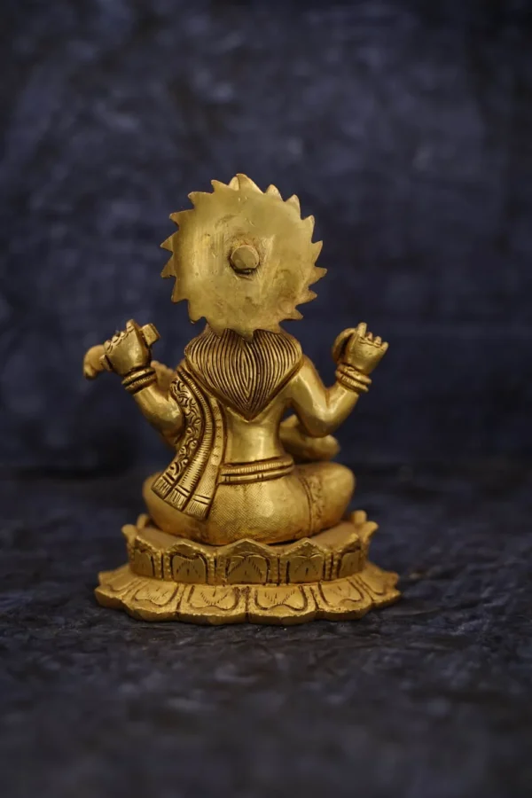 Brass Saraswathi - Image 2