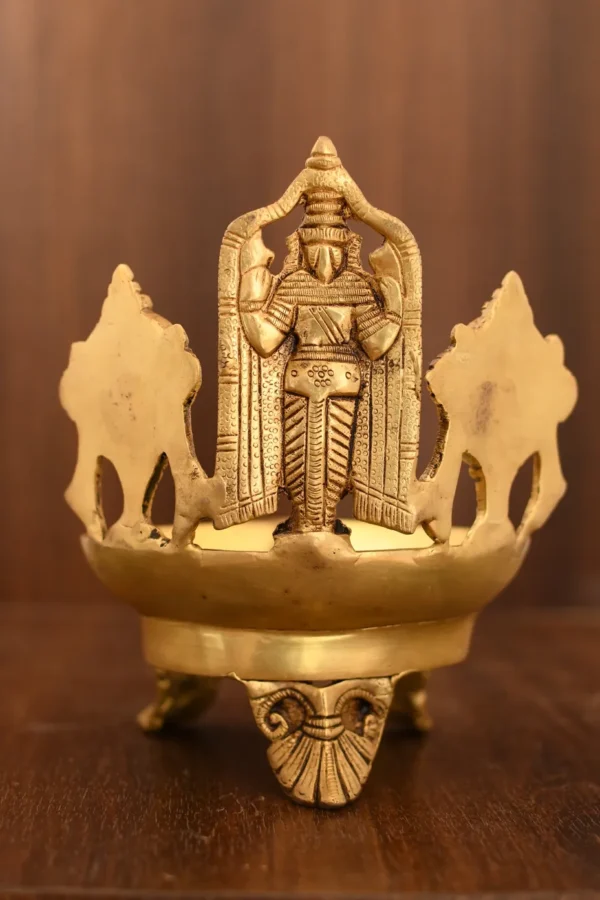 Brass Balaji Lamp - Image 2