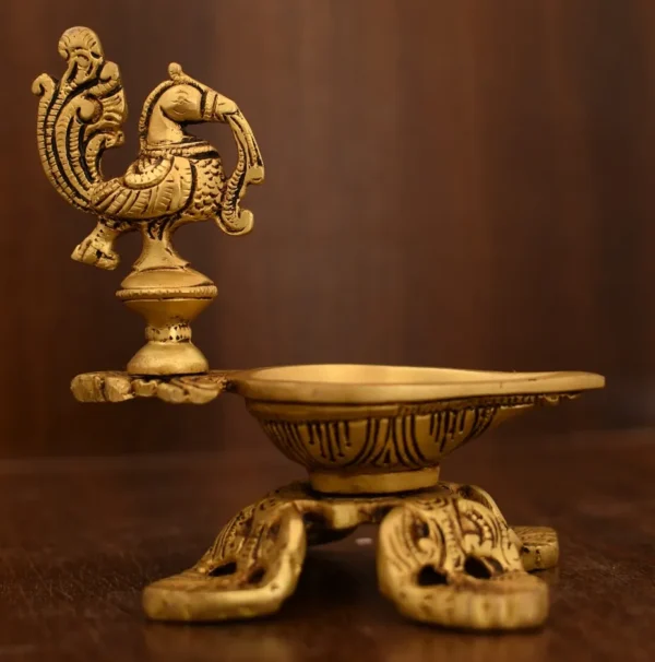 Brass lamp - Image 2
