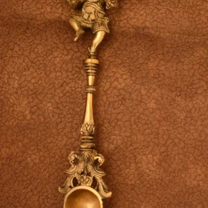 Brass Ganesha Spoon