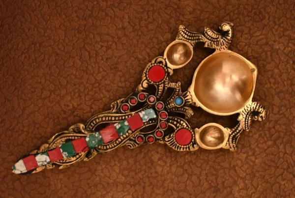 Brass Aarti Diya