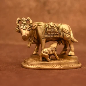 Brass Cow & Calf