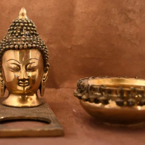 Brass Buddha Urli