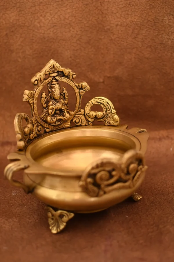 Brass Lakshmi Urli