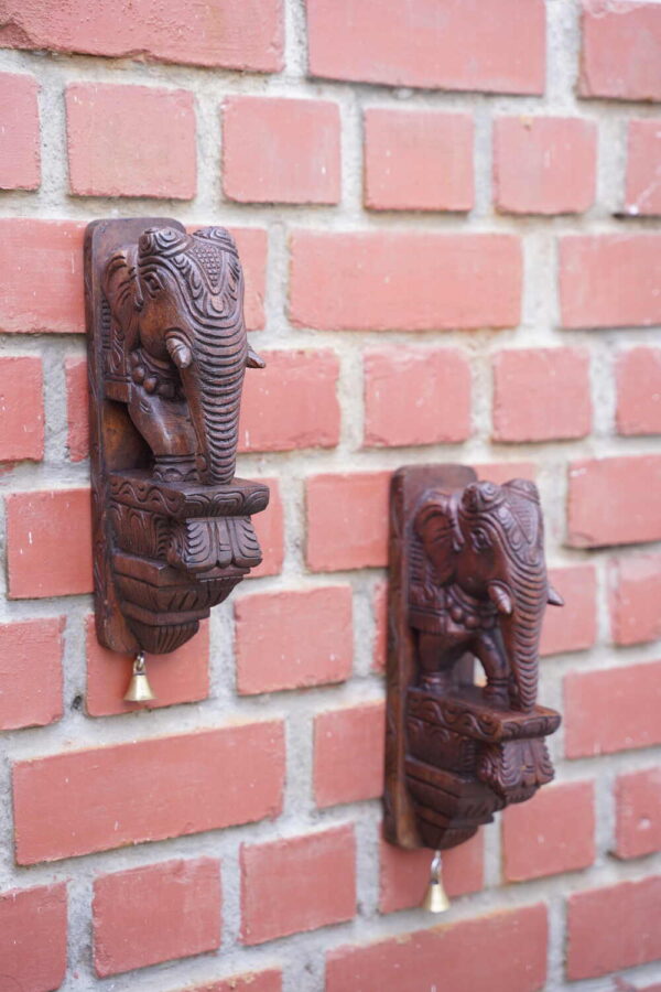 Wooden Elephant Bracket - Image 2