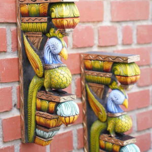 Wooden Parrot Bracket