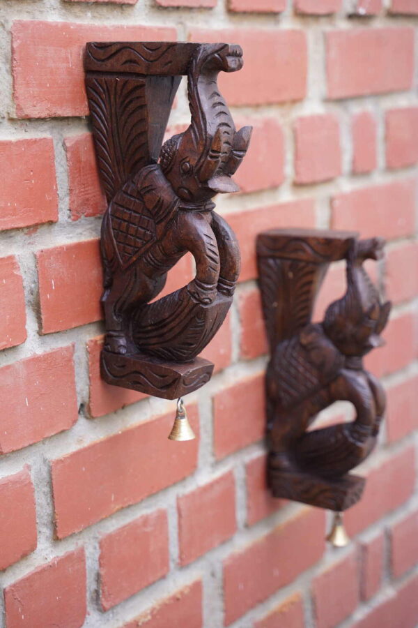 Wooden Elephant Bracket