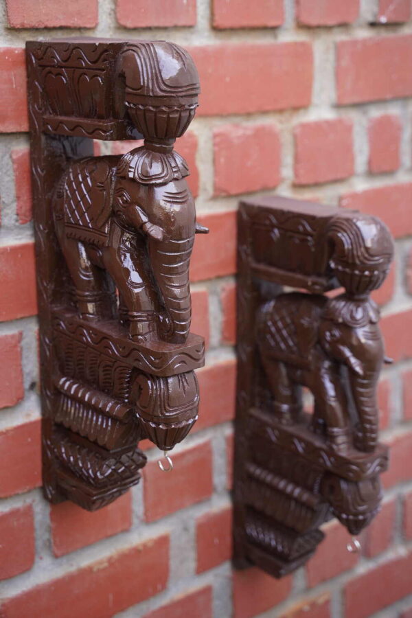 Wooden Elephant Bracket