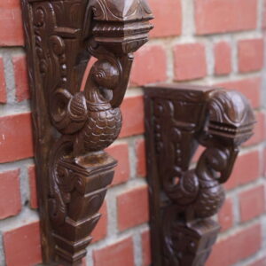 Wooden Parrot Bracket