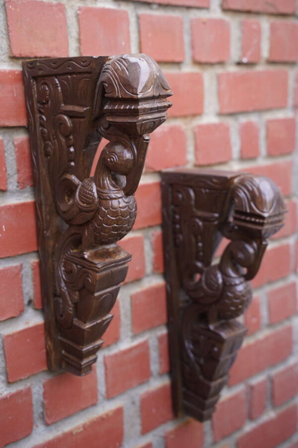 Wooden Parrot Bracket