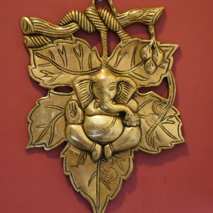 Brass Ganesha Wall Hanging