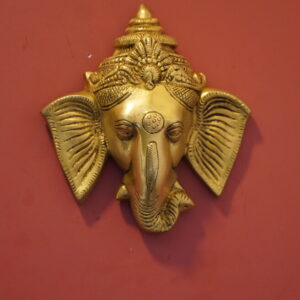 Brass Ganesha Wall Hanging