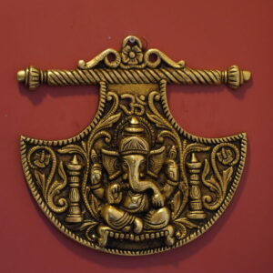 Brass Ganesha Wall Hanging