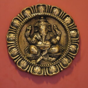 Brass Ganesha Wall Hanging