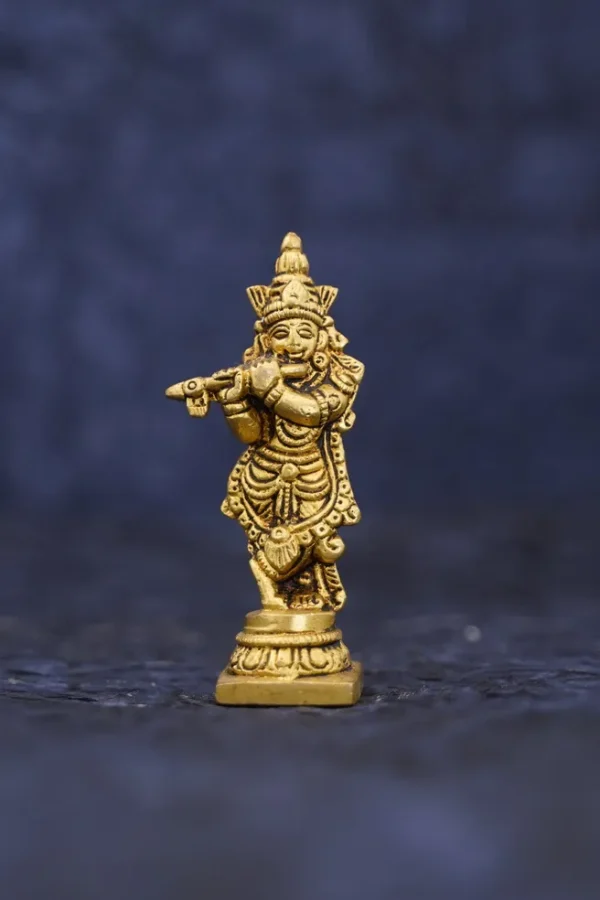 Brass Krishna
