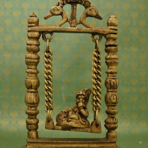 Brass Jhula Krishna