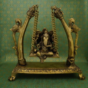 Brass Jhula Ganesha