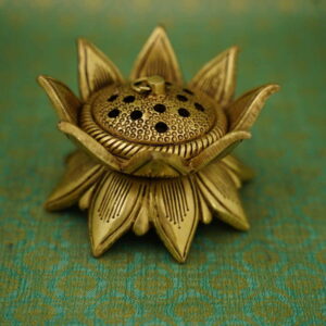 Brass Lotus Dhoop Dani