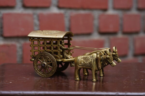 Brass Bullock Cart - Image 2