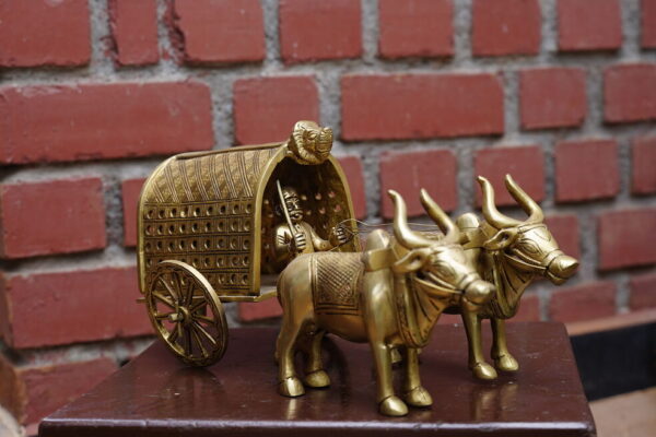 Brass Bullock Cart