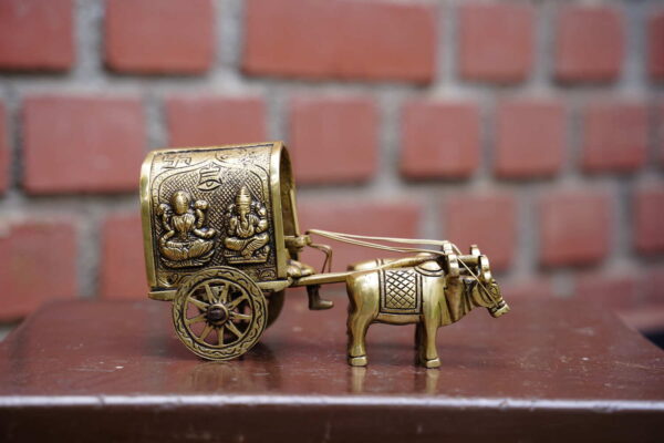 Brass Bullock Cart - Image 2