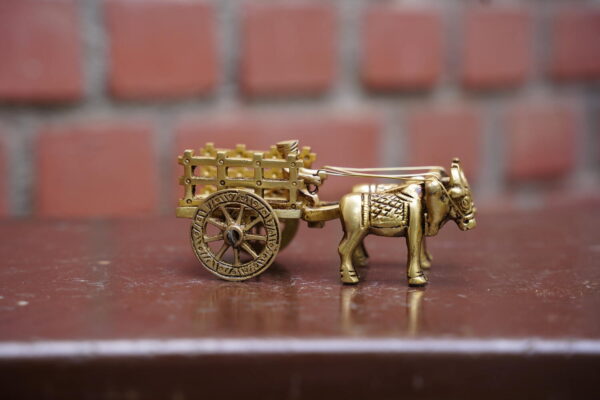 Brass Bullock Cart - Image 2