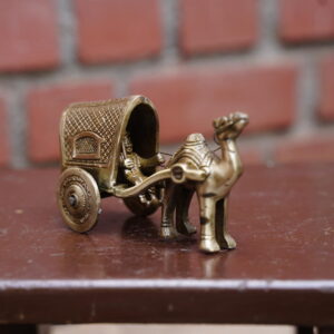 Brass Camel Cart
