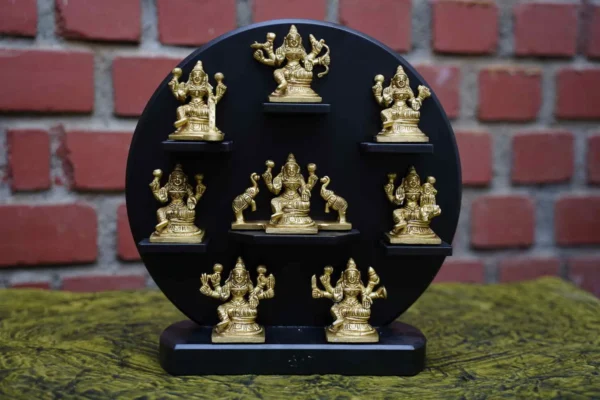 Brass Astalaxmi - Image 2