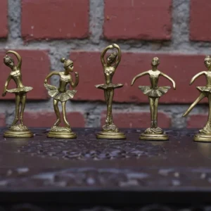 Brass Ballerina Set
