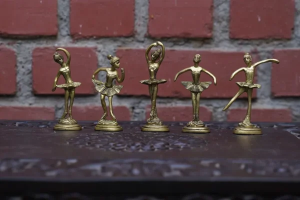 Brass Ballerina Set