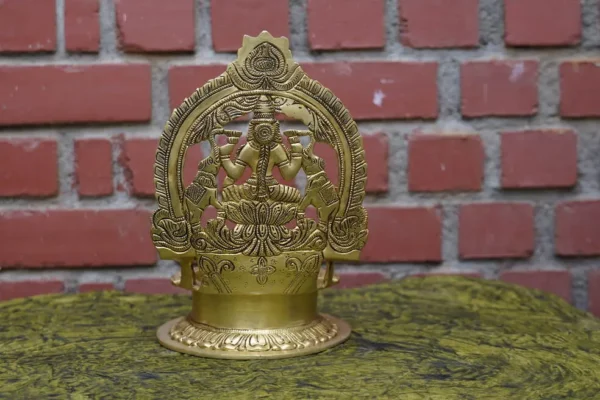 Brass Lakshmi Lamp - Image 2