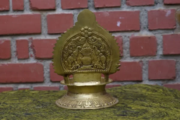 Brass Lakshmi Lamp - Image 2